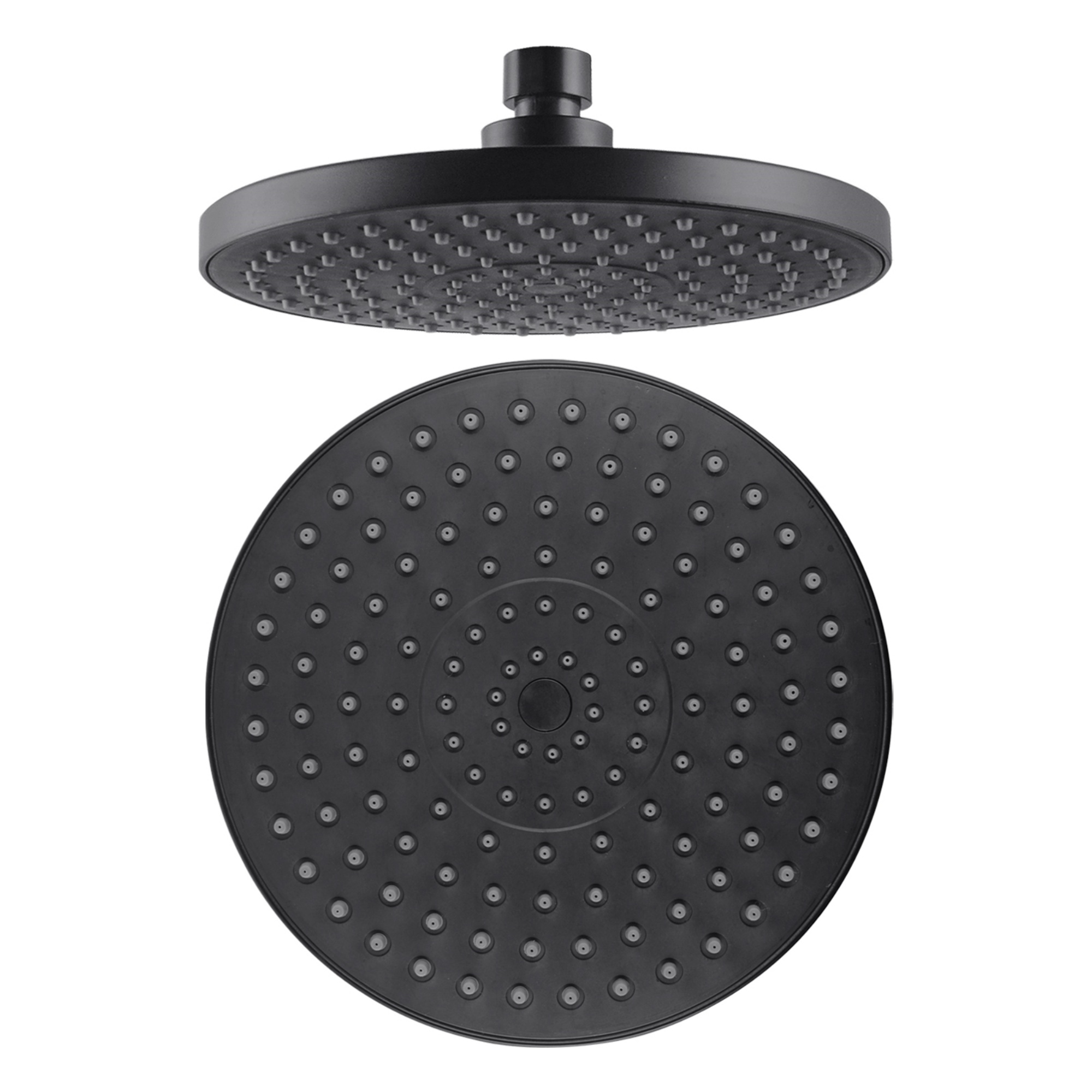 8'' 200mm Round 360° Swivel Shower Head Chrome ABS Bathroom Rain Showe