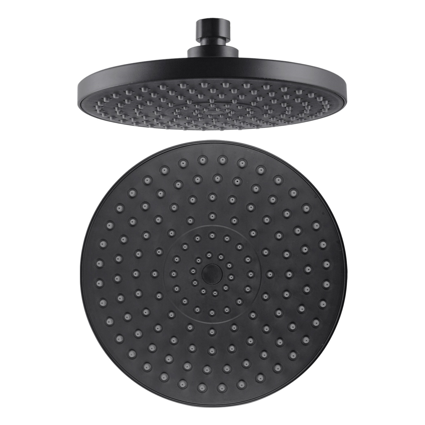 8'' 200mm Round 360° Swivel Shower Head Chrome ABS Bathroom Rain Shower Head Rose