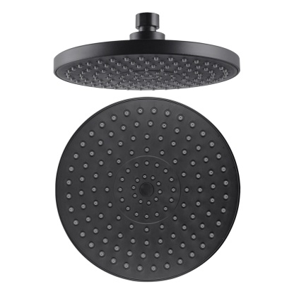 8'' 200mm Round 360° Swivel Shower Head Chrome ABS Bathroom Rain Shower Head Rose