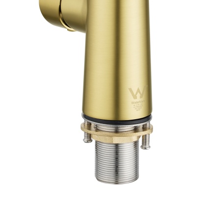 2 Function Smart Hand Touch Sensor Control Pull-Out Kitchen Sink Mixer Tap Laundry Basin Vanity 360° Swivel Spout Faucet Brushed Nickel/Black/Brushed Yellow Gold