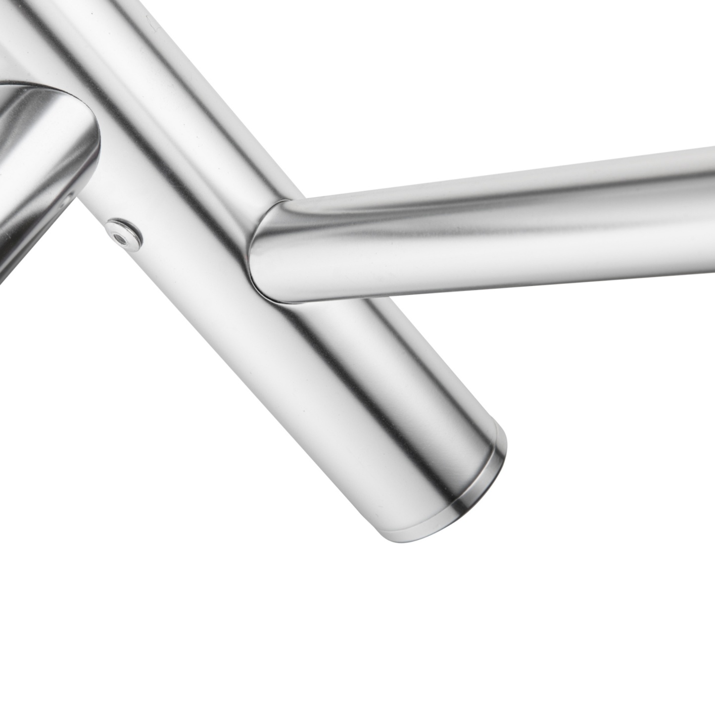 Round Aluminum Electric Heated Towel Rail Rack 6 Bars Bathroom Wall Mounted Warmer Towel Dryer Holder Hanger Silver/Black/Brushed Yellow Gold