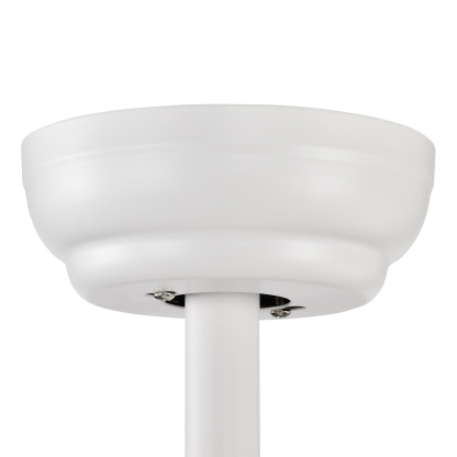 52'' Timber Wooden Blades Ceiling Fan Indoor/Under Cover Outdoor 6 Speed Reversible LED Light Remote Control Matt White & Natural/Matt Black & Ebony