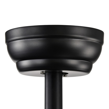 52'' Timber Wooden Blades Ceiling Fan Indoor/Under Cover Outdoor 6 Speed Reversible LED Light Remote Control Matt White & Natural/Matt Black & Ebony