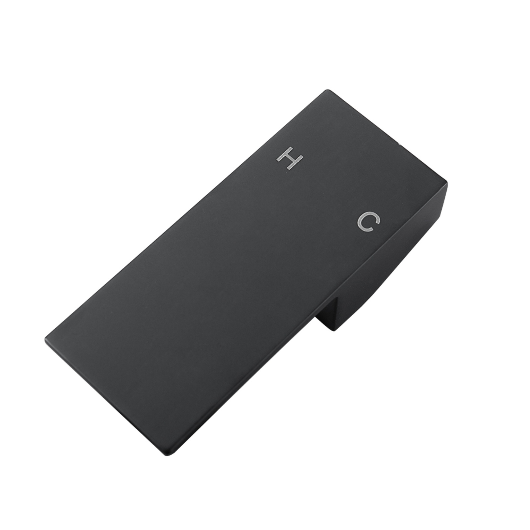 Square Brass Built-in Bath Shower Mixer Tap Bathroom Basin Sink Flick Mixer Tap Chrome / Matte Black / Brushed Yellow Gold / Gunmetal Grey