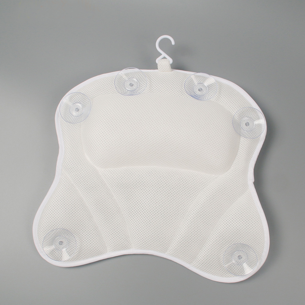 Home Spa Non-slip Neck Back Shoulders Support Bathtub Pillow Cushion Waterproof