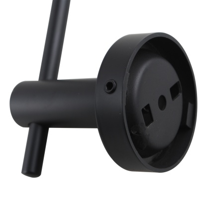 Stainless Steel Wall Mounted Toilet Paper Roll Holder Bathroom Toilet Tissue Hanger Hook Chrome/Black