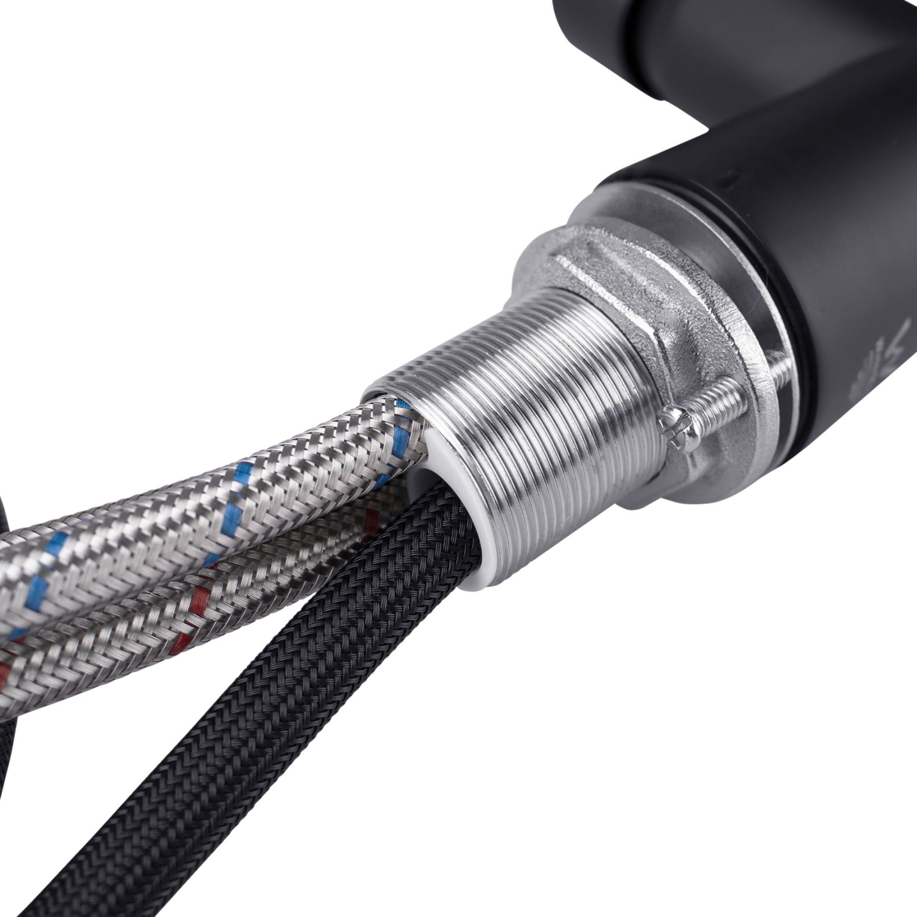 360° Swivel Spout Pull Out Kitchen Mixer Tap Kitchen Basin Laundry Sink Faucet