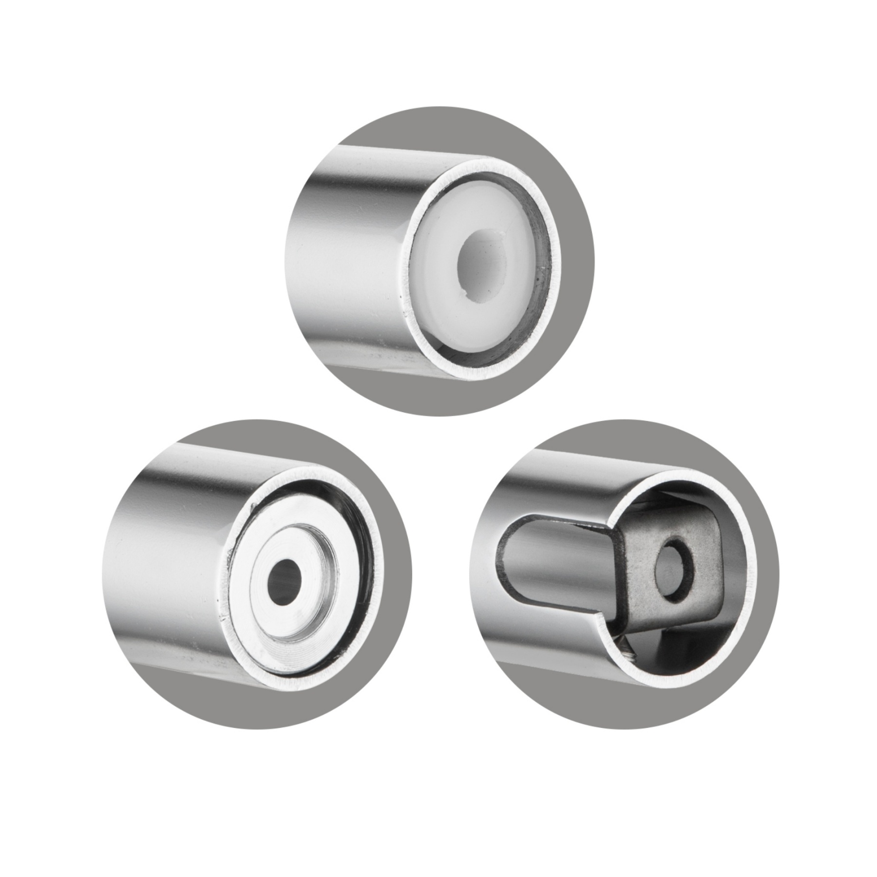 Round 8 Bars Aluminium Electric Heated Towel Rail Wall Mounted Towel Warmer Dryer Holder Rack Silver/Black/Brushed Yellow Gold