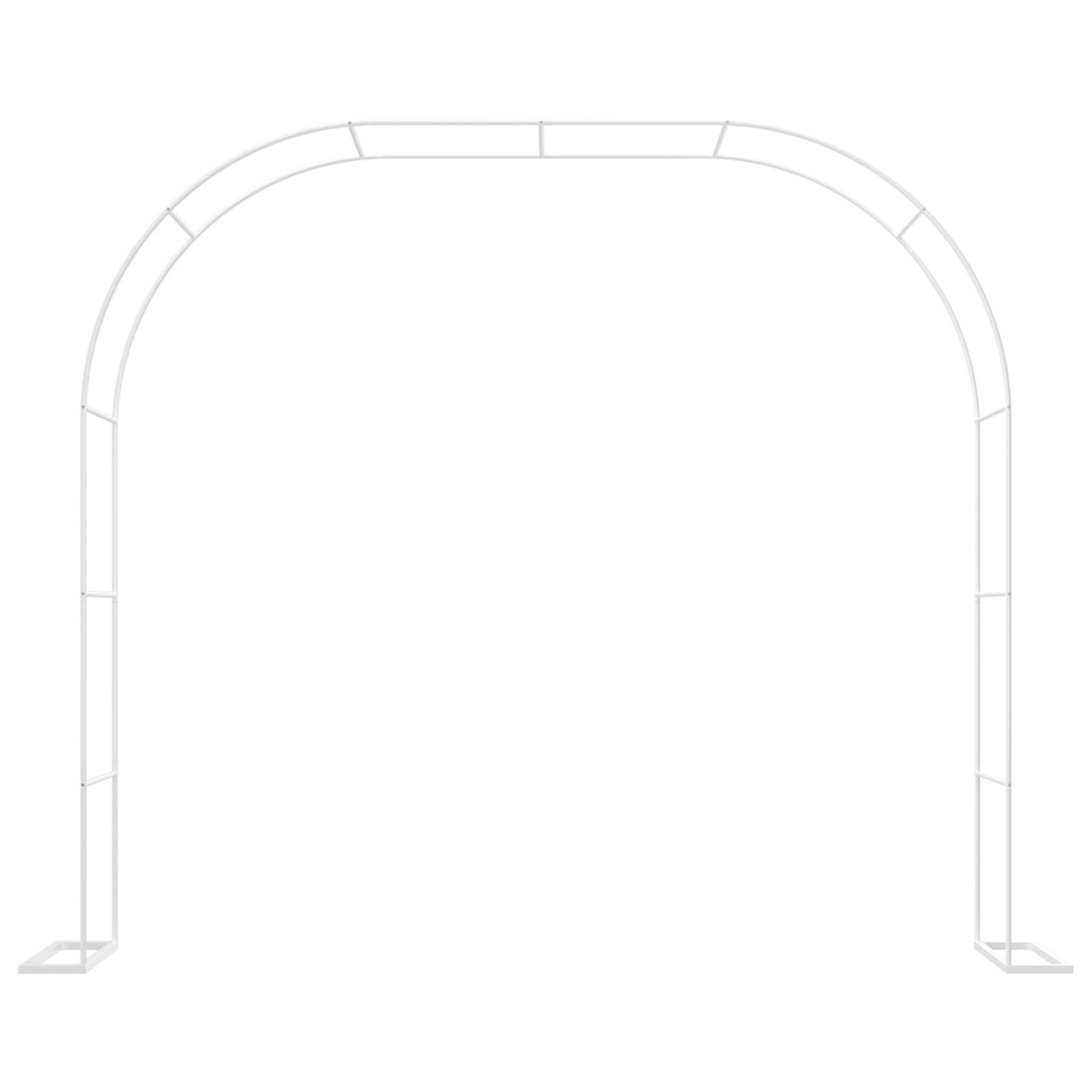 Garden Arch Wedding Party Balloon Decoration Archway Climbing Flower Plants Arbour Vine Stand Trellis White/Black/Dark Green