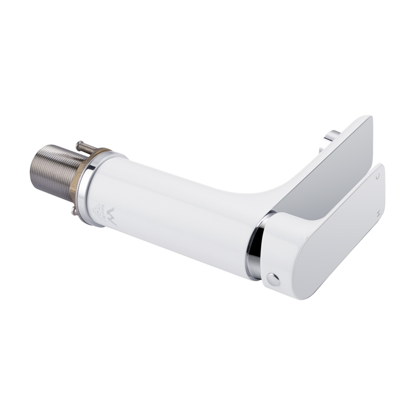 Brass Bathroom Basin Sink Mixer Tap Laundry Vanity Flick Spout Faucet Chrome/Black/White/Brushed Yellow Gold