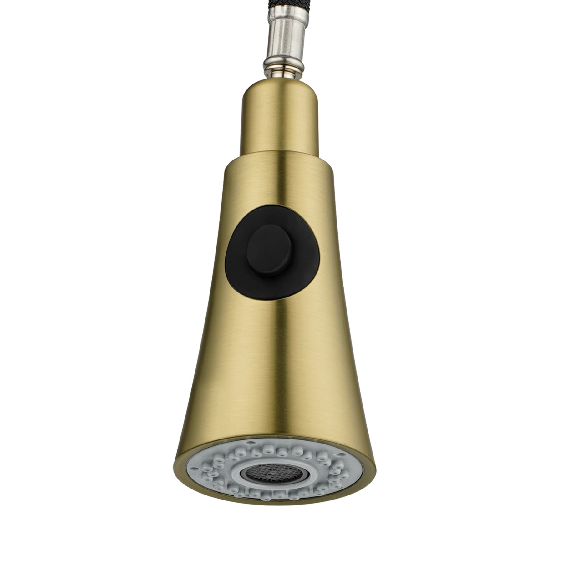 Swivel Pull Out Spout Kitchen Sink Basin Laundry Mixer Tap Brass WELS Black / Brushed Yellow Gold 