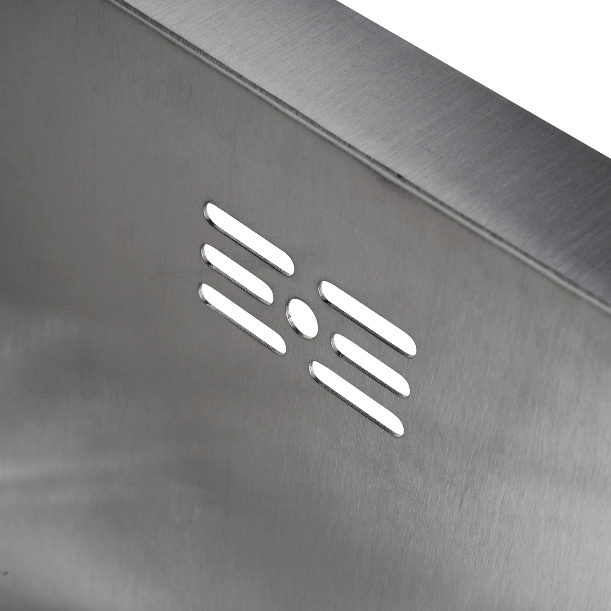 Stainless Steel Single Bowl Counter Top Control Kitchen Sink Smart Drainage Detachable Colander Satin Brush/Dark Grey/Yellow Gold