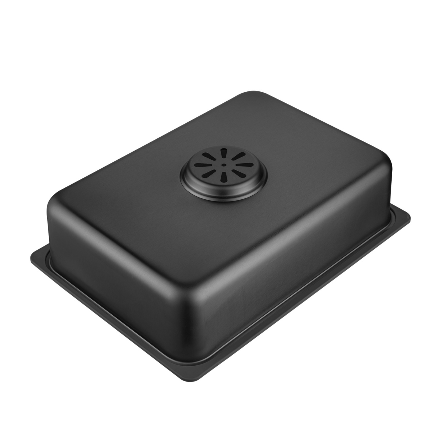 Stainless Steel Single Bowl Counter Top Control Kitchen Sink Smart Drainage Detachable Colander Satin Brush/Dark Grey/Yellow Gold