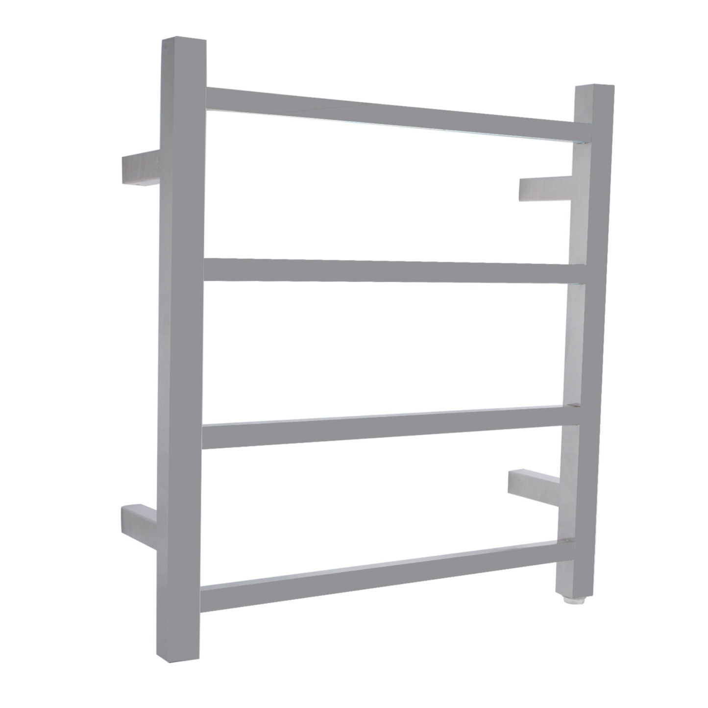 4 Bars Bathroom Square Stainless Steel Electric Heated Towel Rail Rack Wall Mounted Tower Warmer Hanger Holder Chrome/Black/Yellow Gold