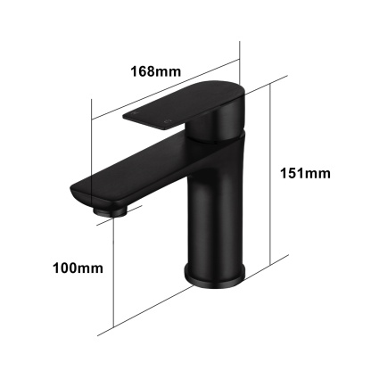 Stainless Steel Bathroom Basin Mixer Tap Laundry Sink Vanity Counter Top Faucet