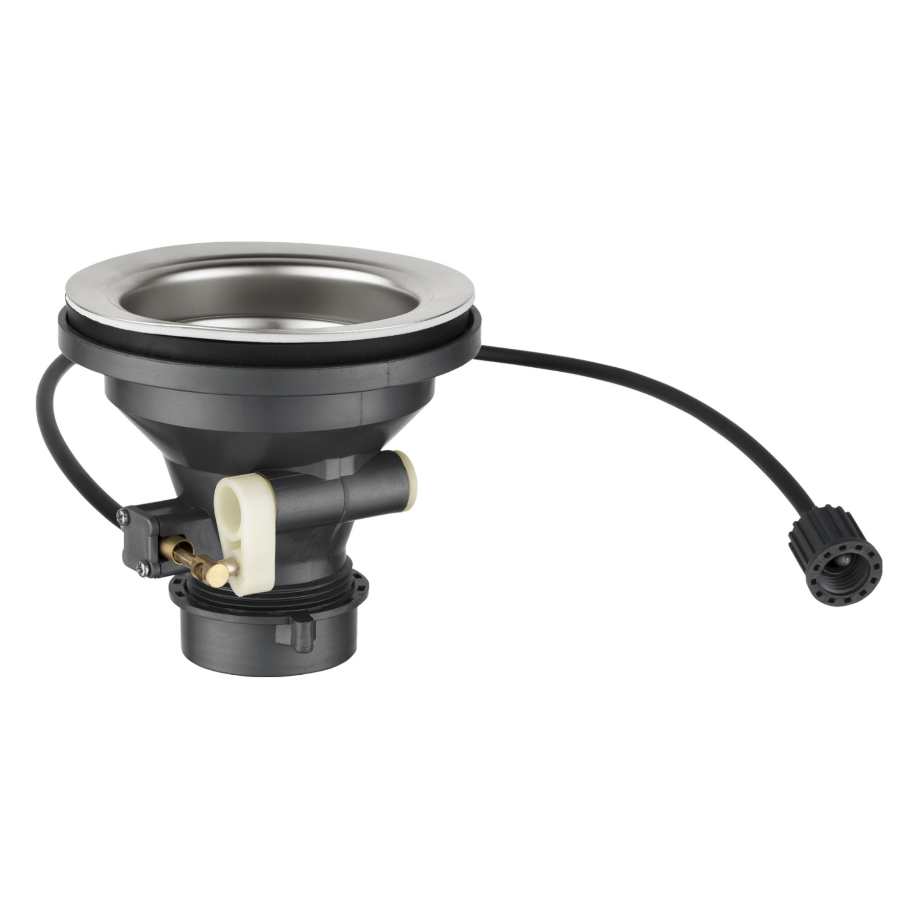 440x440mm Single Stainless Steel Kitchen Sink Smart Hand Free Drainage Top/Flush/Under Mount Satin Brush/Nano Black/Yellow Gold