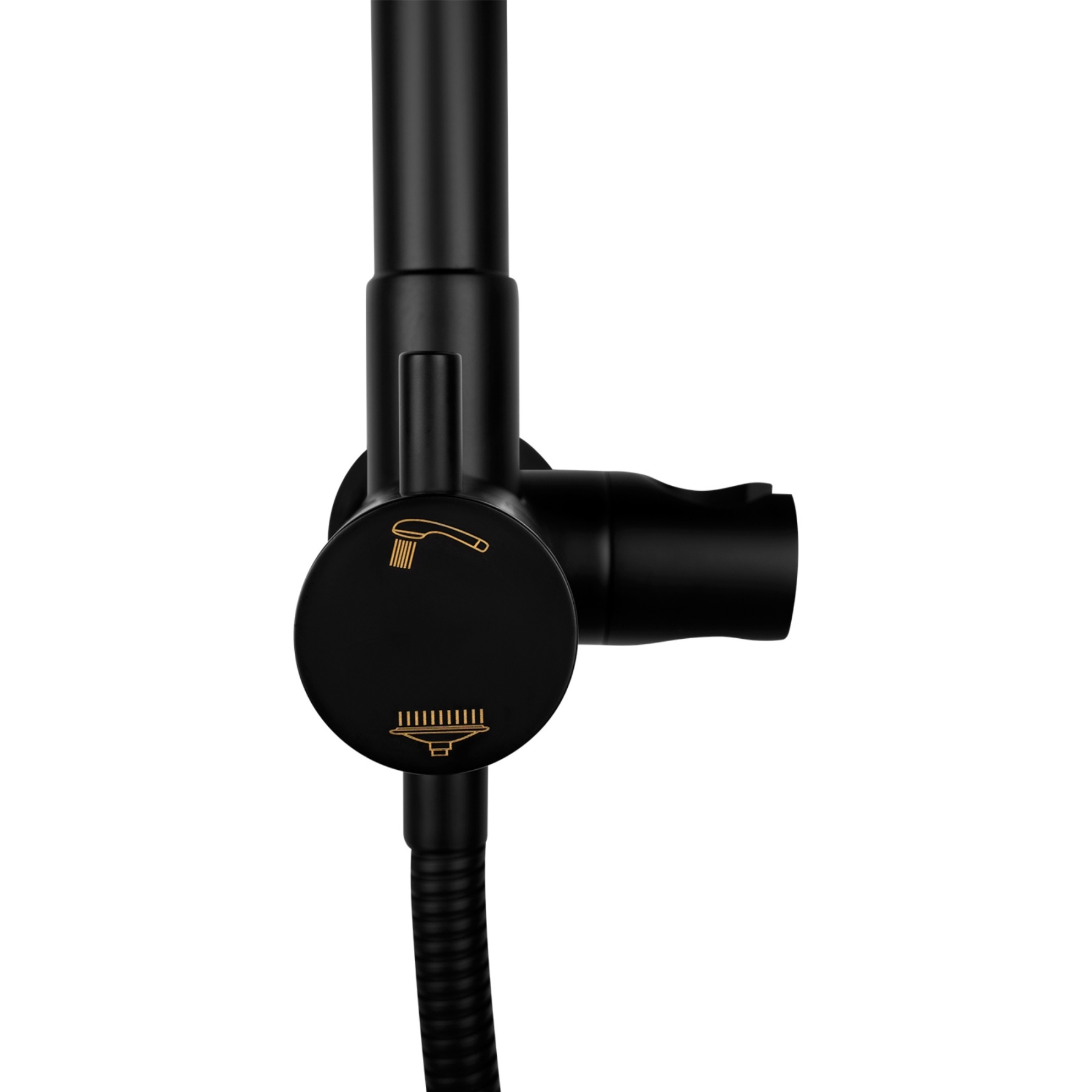 Round 10“ Rainfall Shower Head Set Chrome Twin Shower 3 Function Hand-held Shower Head Shower Arm