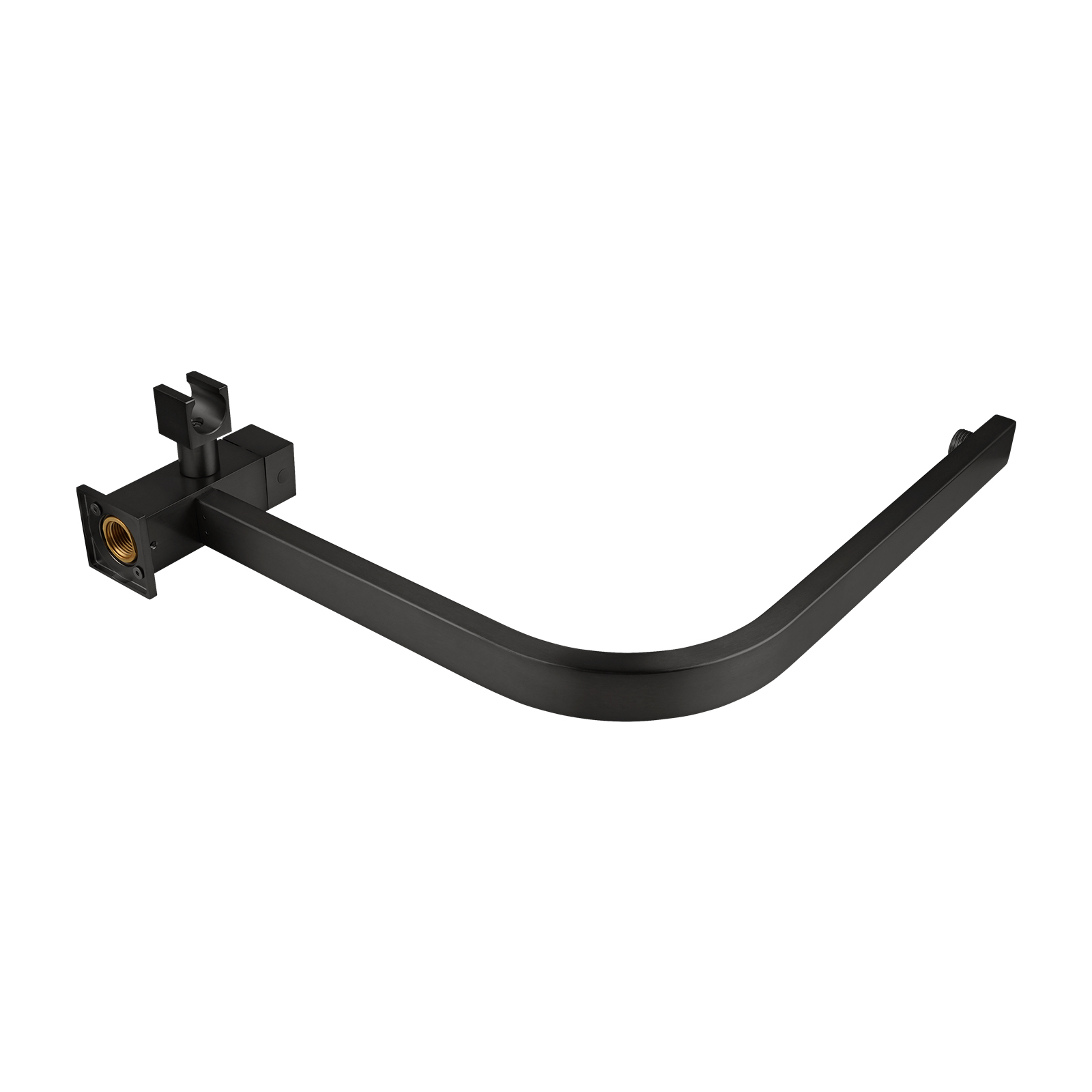 200mm 8'' Square Rainfall Shower Head Set Bathroom Twin Shower Handheld Diverter 3 Function Handheld Shower Head Gooseneck Shower Arm Chrome/Black/Gunmetal Grey