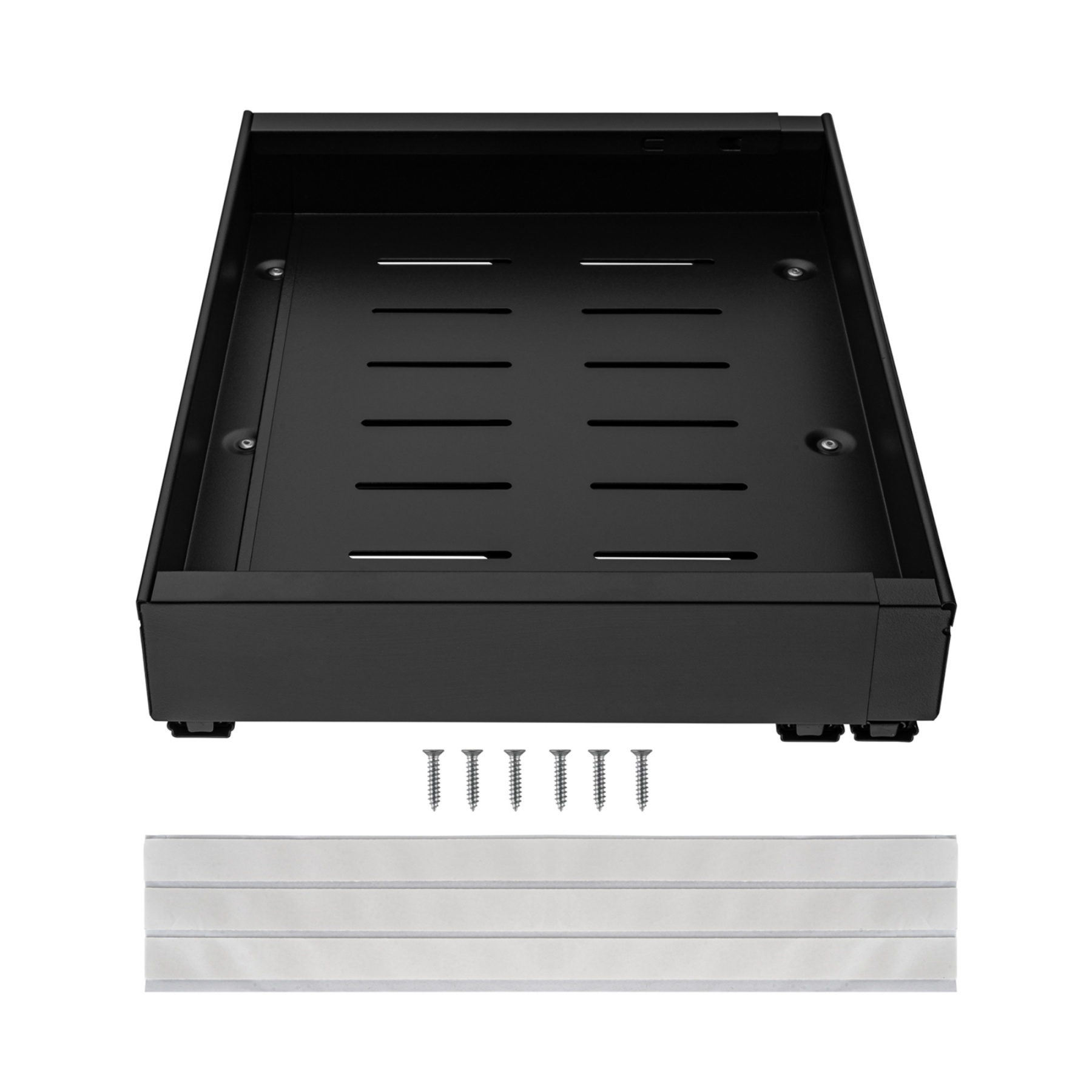 31-52cm Pull-Out Extendable Steel Cabinet Tray Kitchen Slide Drawer Organizer Rack Holder Storage Shelf