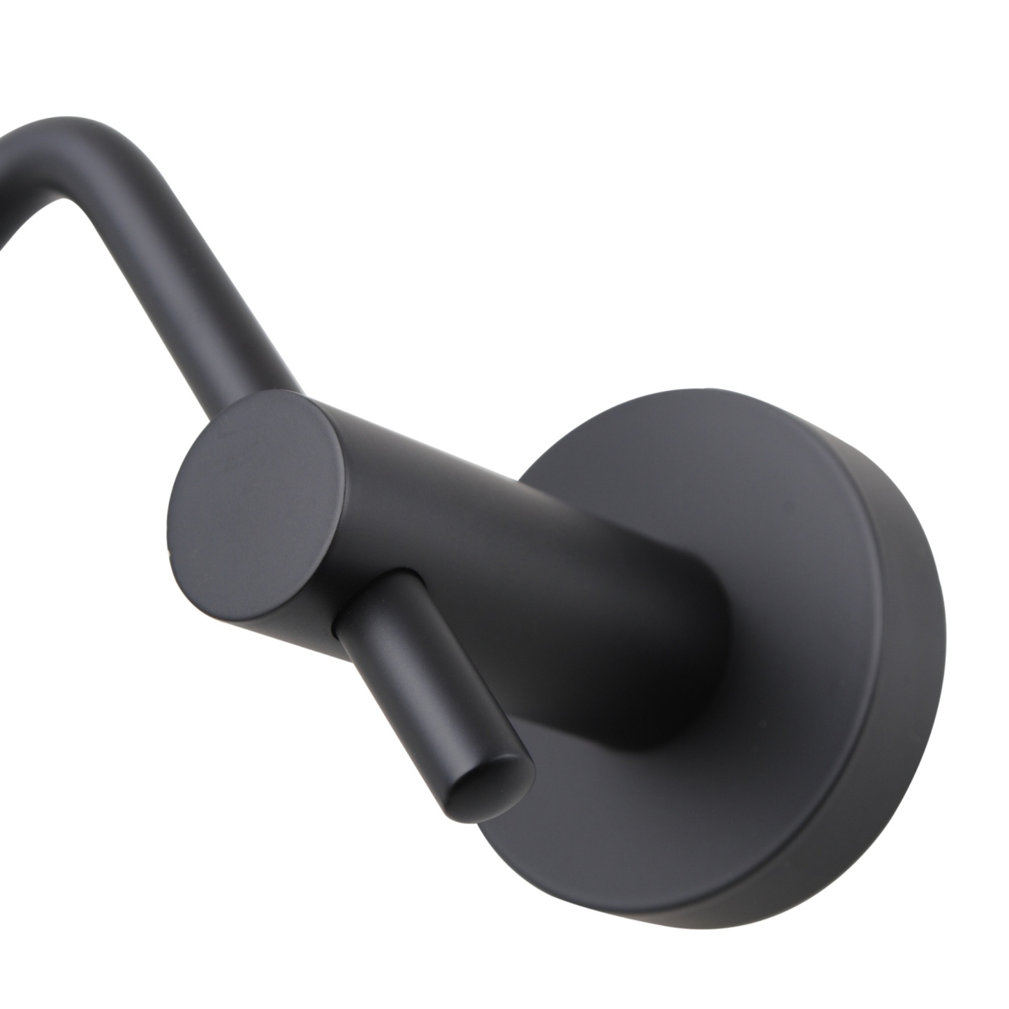 Stainless Steel Wall Mounted Toilet Paper Roll Holder Bathroom Toilet Tissue Hanger Hook Chrome/Black