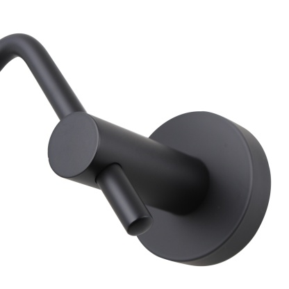 Stainless Steel Wall Mounted Toilet Paper Roll Holder Bathroom Toilet Tissue Hanger Hook Chrome/Black