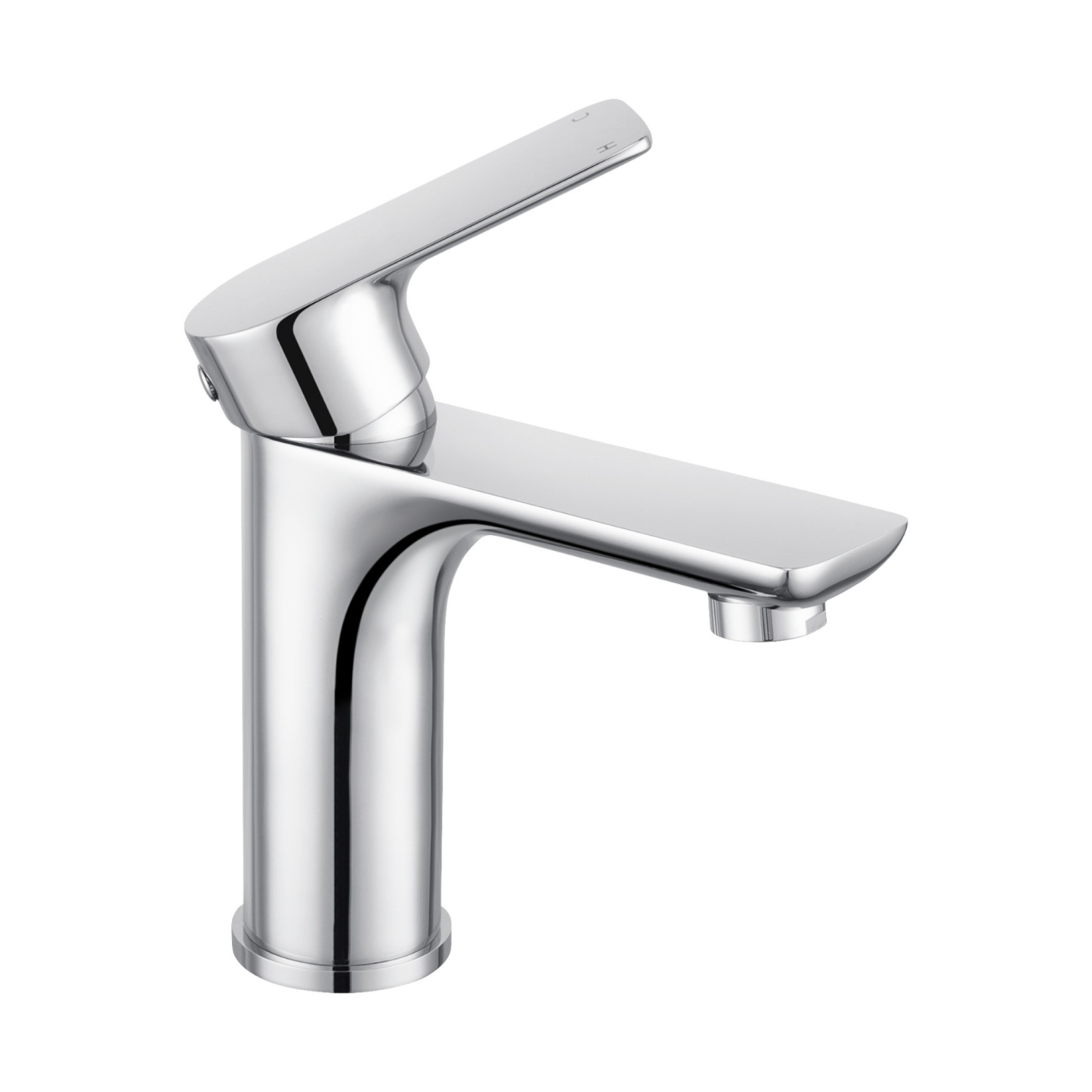 Brass Bathroom Basin Sink Mixer Tap Laundry Vanity Flick Spout Faucet Chrome/Black/White/Brushed Yellow Gold