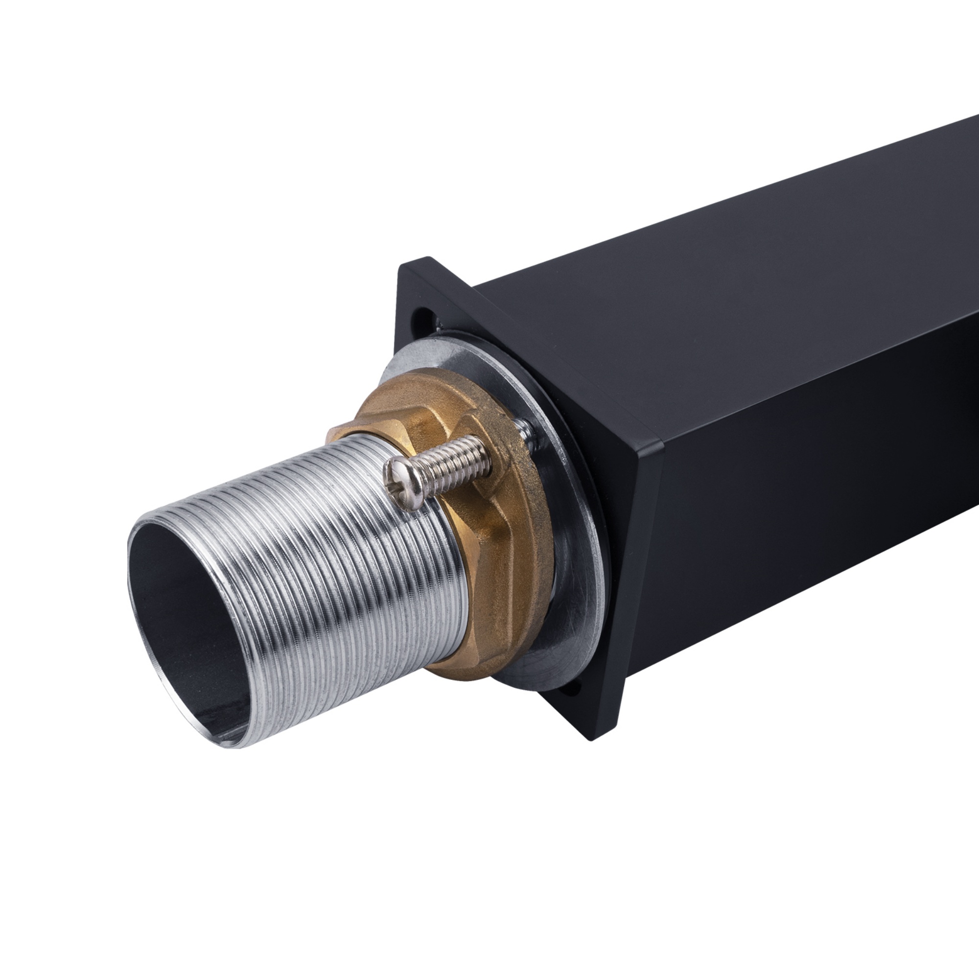 Square Brass Basin Mixer Tap Bathroom Laundry Sink Vanity Flick Faucet Chrome/Black