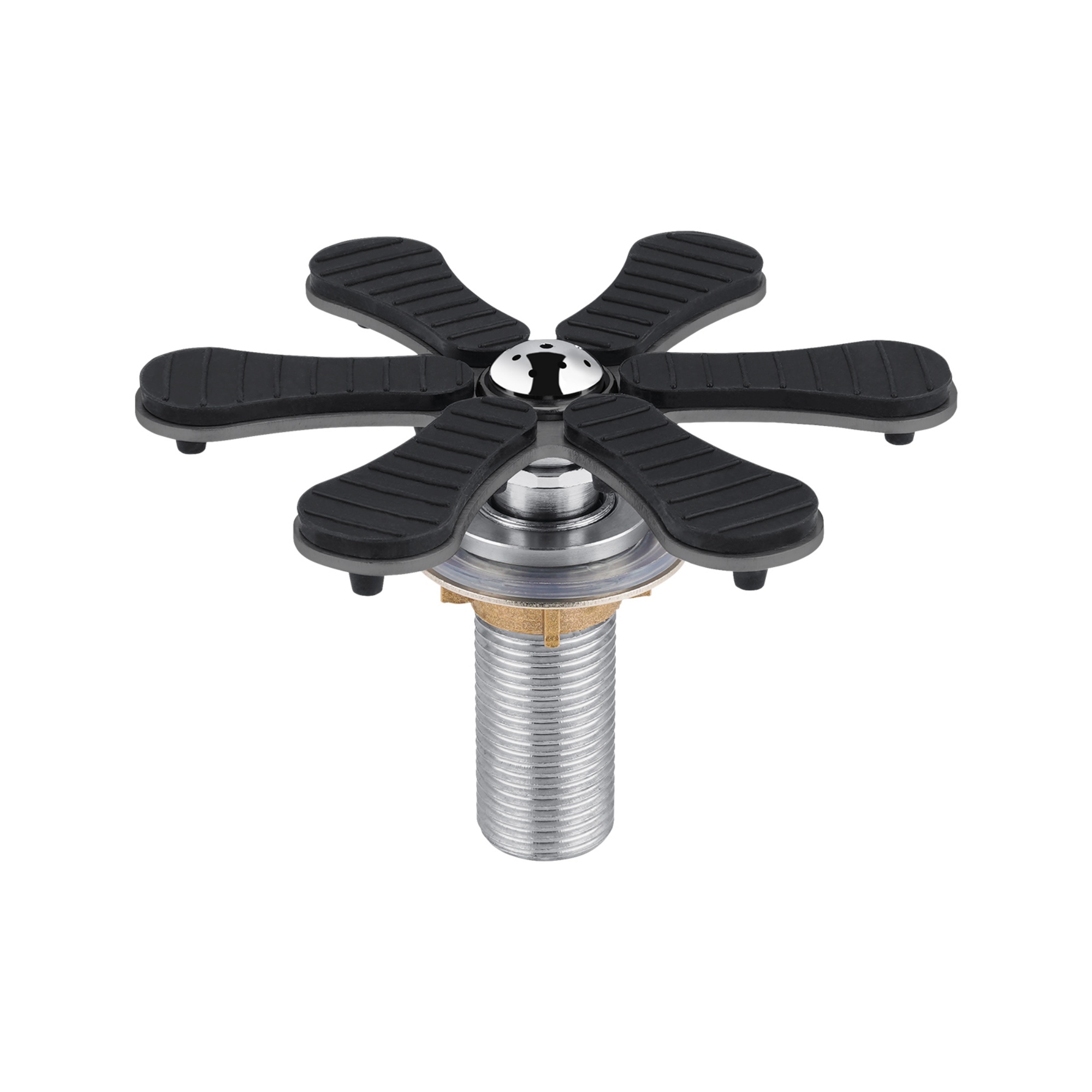 Kitchen Sink Stainless Steel Automatic Glass Rinser Cafe Bar Bottle Cup Washer Cleaner Silver/Black/Gunmetal Grey