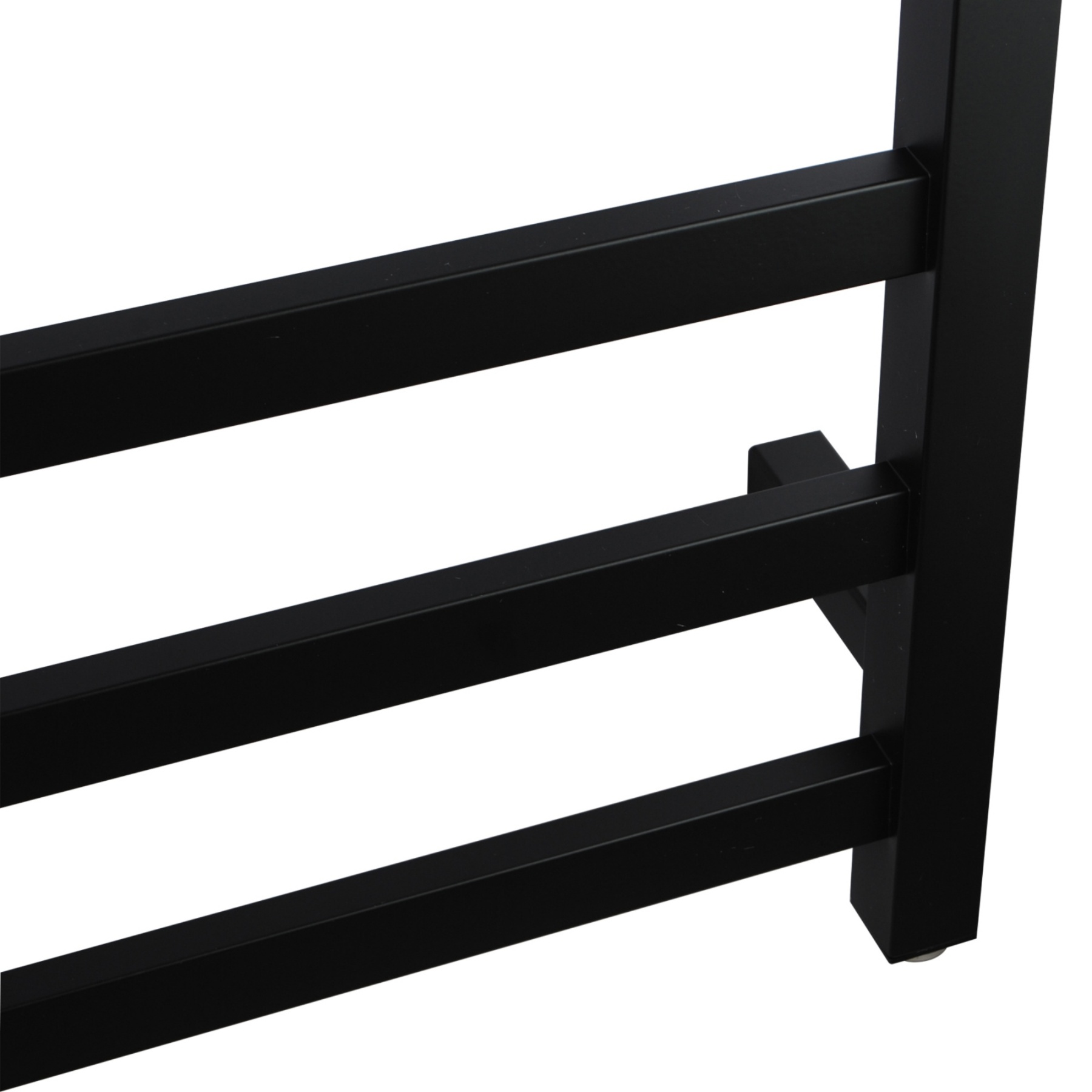 600 x 1000mm 9 Bar Bathroom Electric Stainless Steel Heated Towel Rail Rack Wall Mounted Tower Clothes Warmer Hanger Holder Black/Chrome