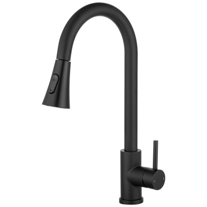 2 Function Pull-Out Kitchen Sink Mixer Tap Stainless Steel 360° Swivel Spout Laundry Basin Sink Faucet