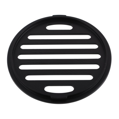 110mm Square Brass Bathroom Shower Drain Floor Waste Laundry Floor Water Outlet Chrome/Matte Black