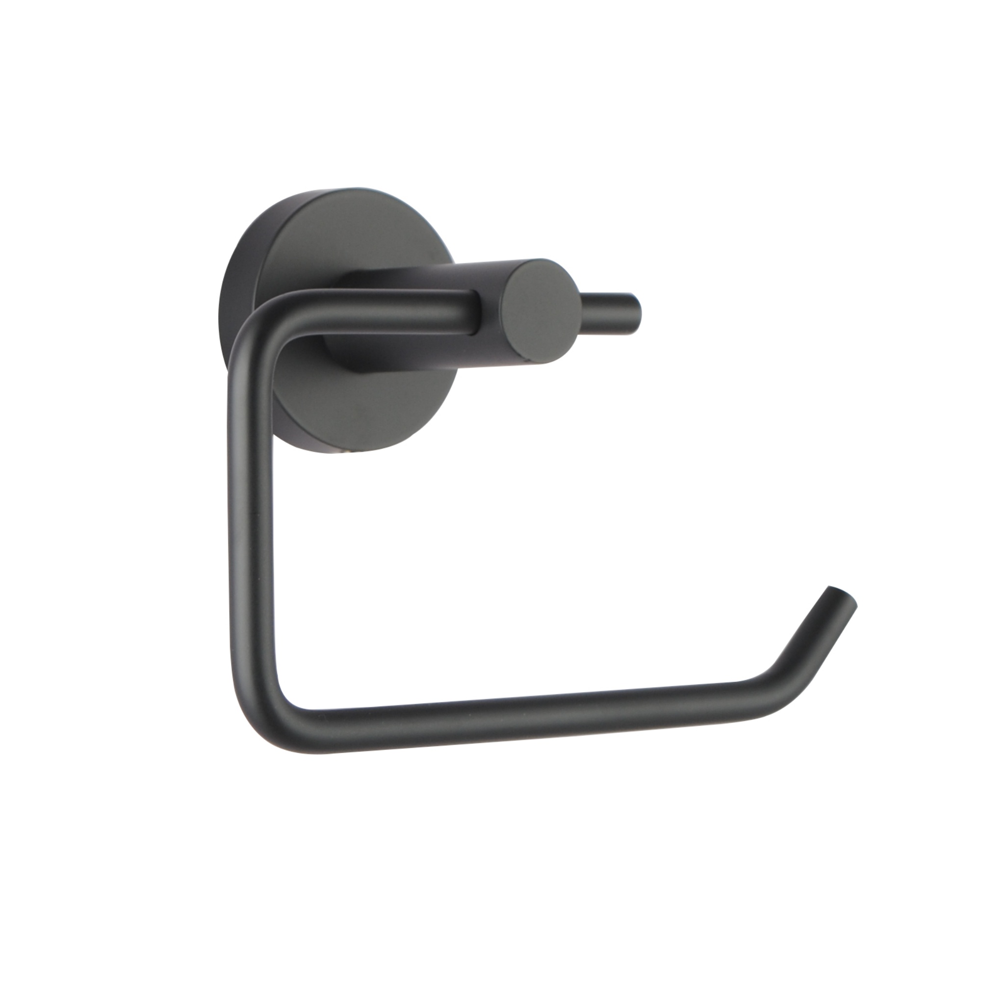 Stainless Steel Wall Mounted Toilet Paper Roll Holder Bathroom Toilet Tissue Hanger Hook Chrome/Black