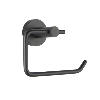 Stainless Steel Wall Mounted Toilet Paper Roll Holder Bathroom Toilet Tissue Hanger Hook Chrome/Black