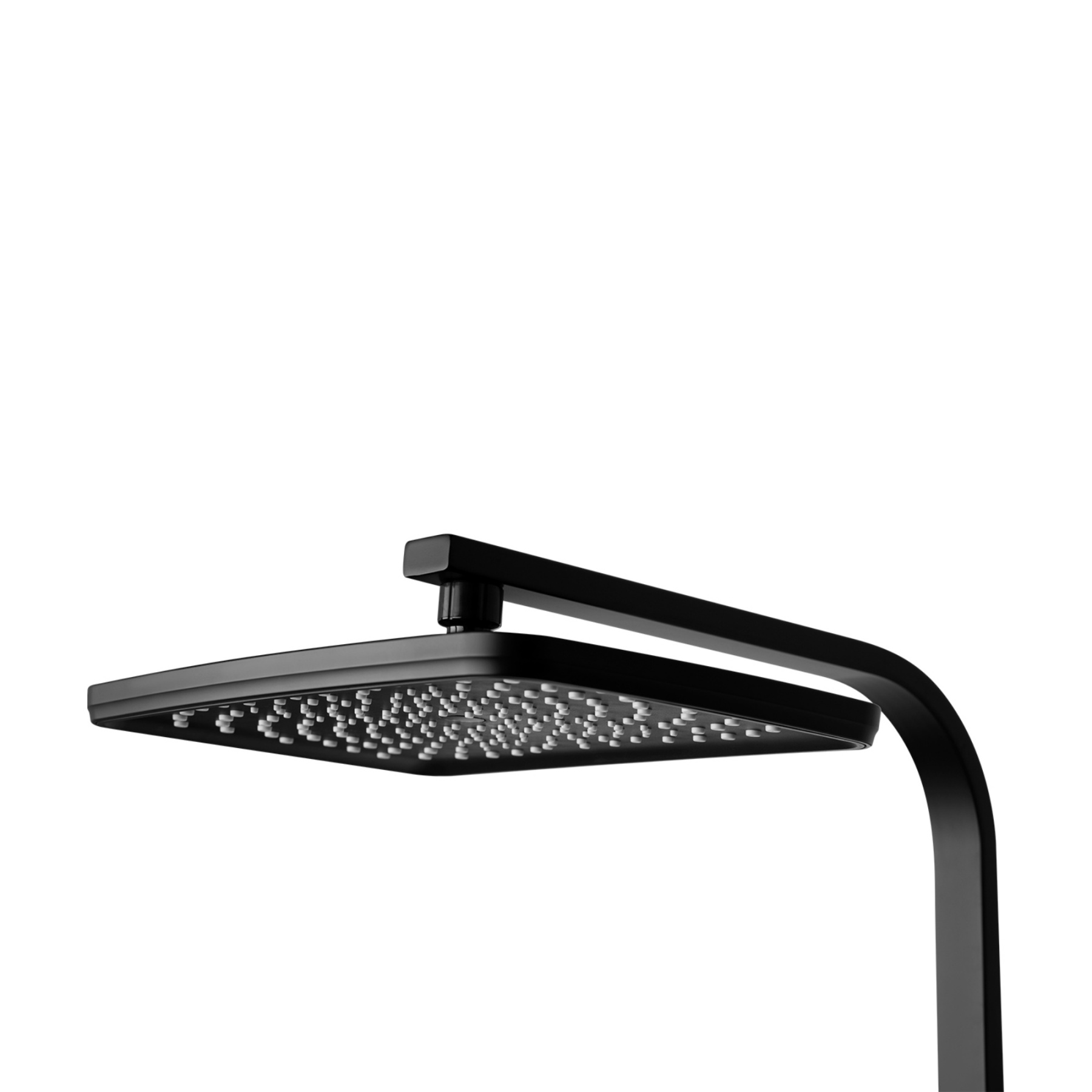 Rectangle 12“ Rainfall Shower Head Set Chrome Twin Shower 3 Function Hand-held Shower Head Shower Arm