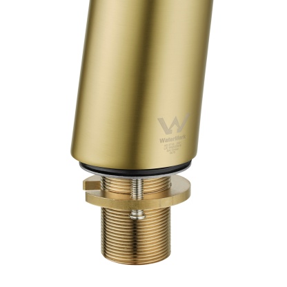 Brass 2 Spray Pattern Pull Out Kitchen Laundry Sink Basin Mixer Tap 360° Swivel Spout Deck-mounted Vanity Faucet Chrome/Black/Yellow Gold