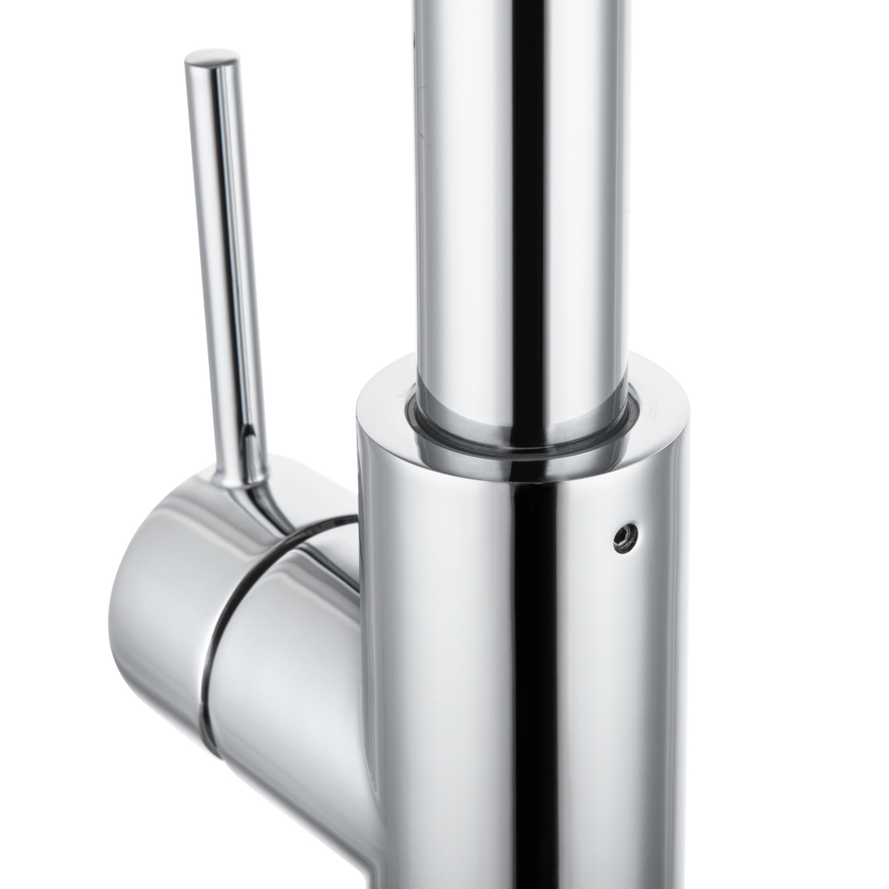 2 Function Pull-Out Button Spray Kitchen Sink Mixer Tap Laundry Basin Sink Swivel Faucet