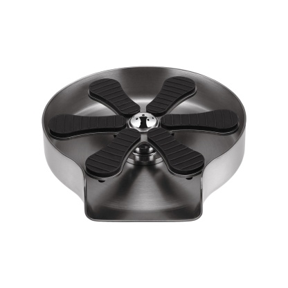 Kitchen Sink Stainless Steel Automatic Glass Rinser Cafe Bar Bottle Cup Washer Cleaner Silver/Black/Gunmetal Grey