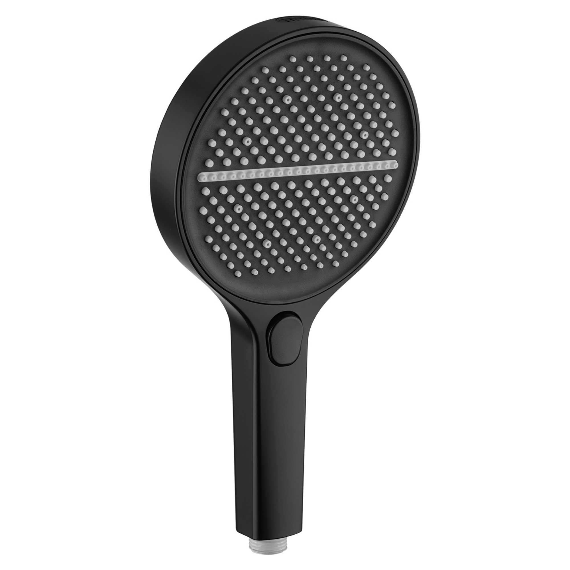 150mm 4 Function Bathroom Hand-Held Shower Head Round High Pressure Bath Spray Handheld Shower Rose Chrome/Black