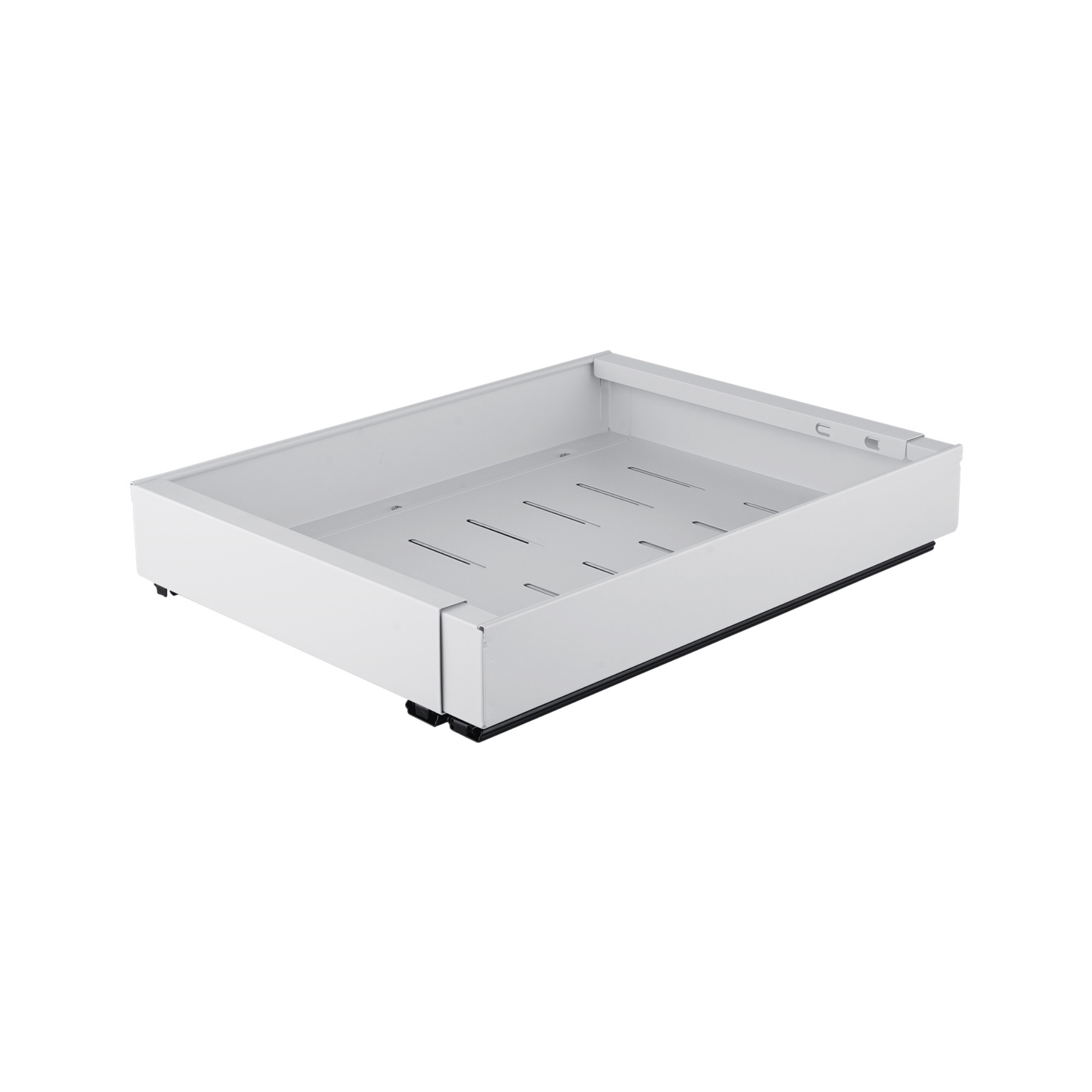 31-52cm Pull-Out Extendable Steel Cabinet Tray Kitchen Slide Drawer Organizer Rack Holder Storage Shelf