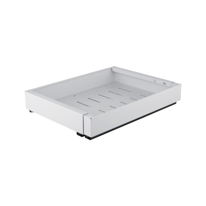 31-52cm Pull-Out Extendable Steel Cabinet Tray Kitchen Slide Drawer Organizer Rack Holder Storage Shelf