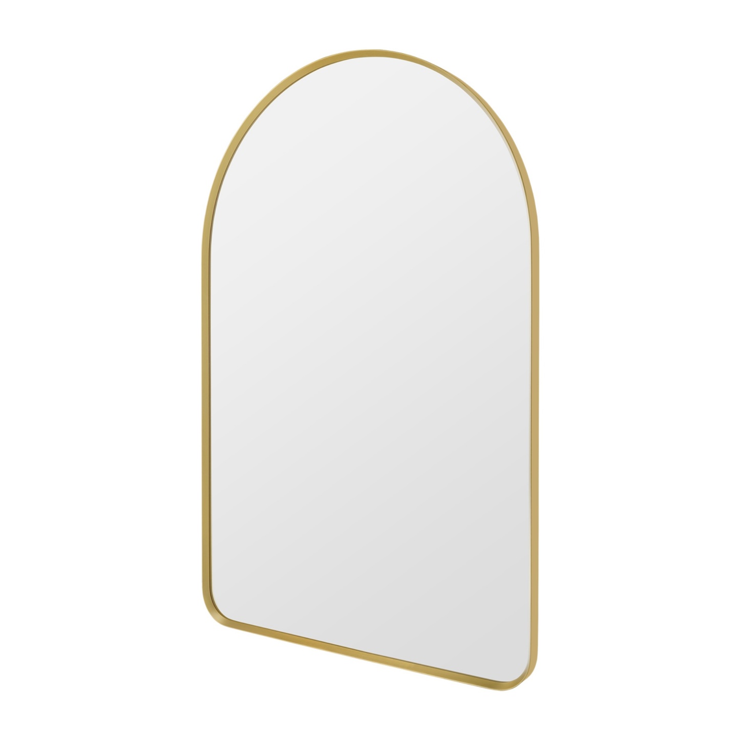 600mm x 900mm Bathroom Aluminium Framed Mirror Vanity Basin Wall Mounted Makeup Mirror Black/Gold