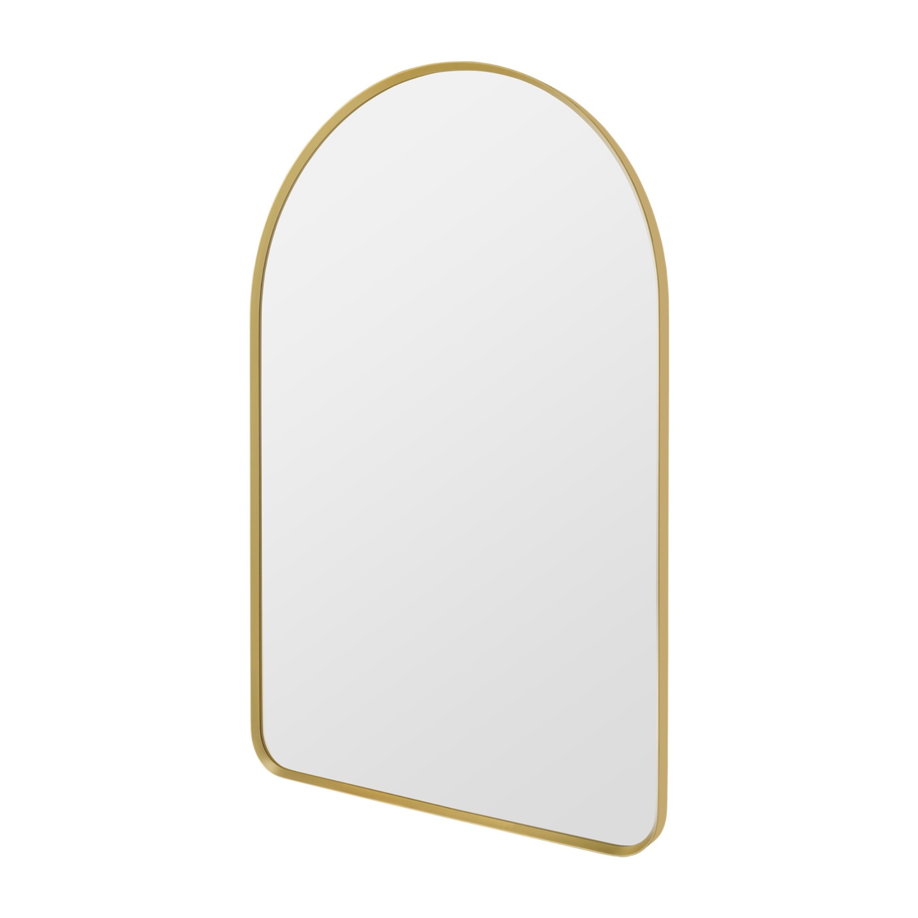 600mm x 900mm Bathroom Aluminium Framed Mirror Vanity Basin Wall Mounted Makeup Mirror Black/Gold