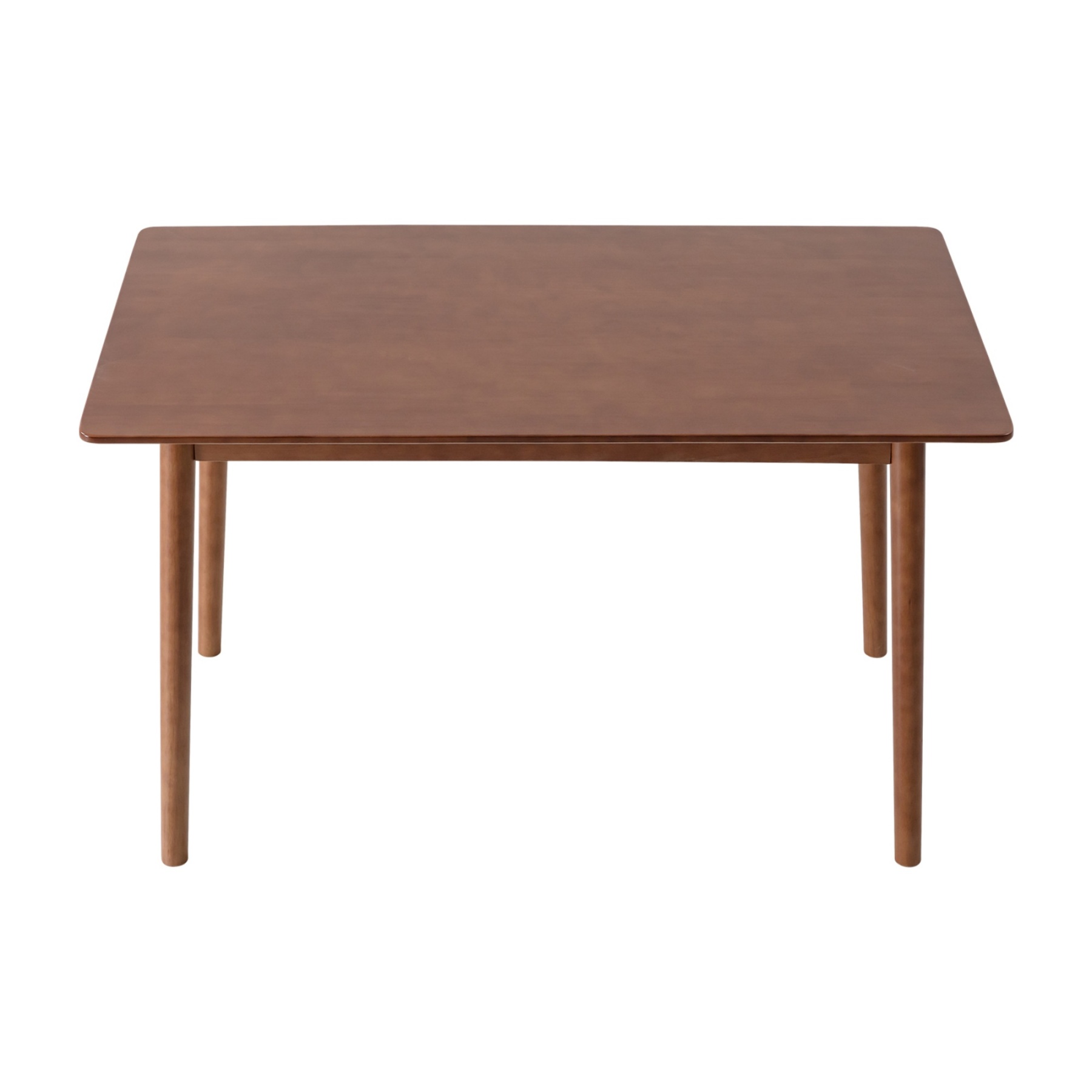 140cm Rectangle Wooden Dining Table for Home Kitchen Cafe Restaurant Walnut/Natural