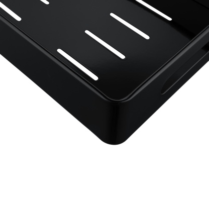 Kitchen Under Sink Pull-Out Cabinet Tray Sliding Storage Drawer Shelf Rack White/Black