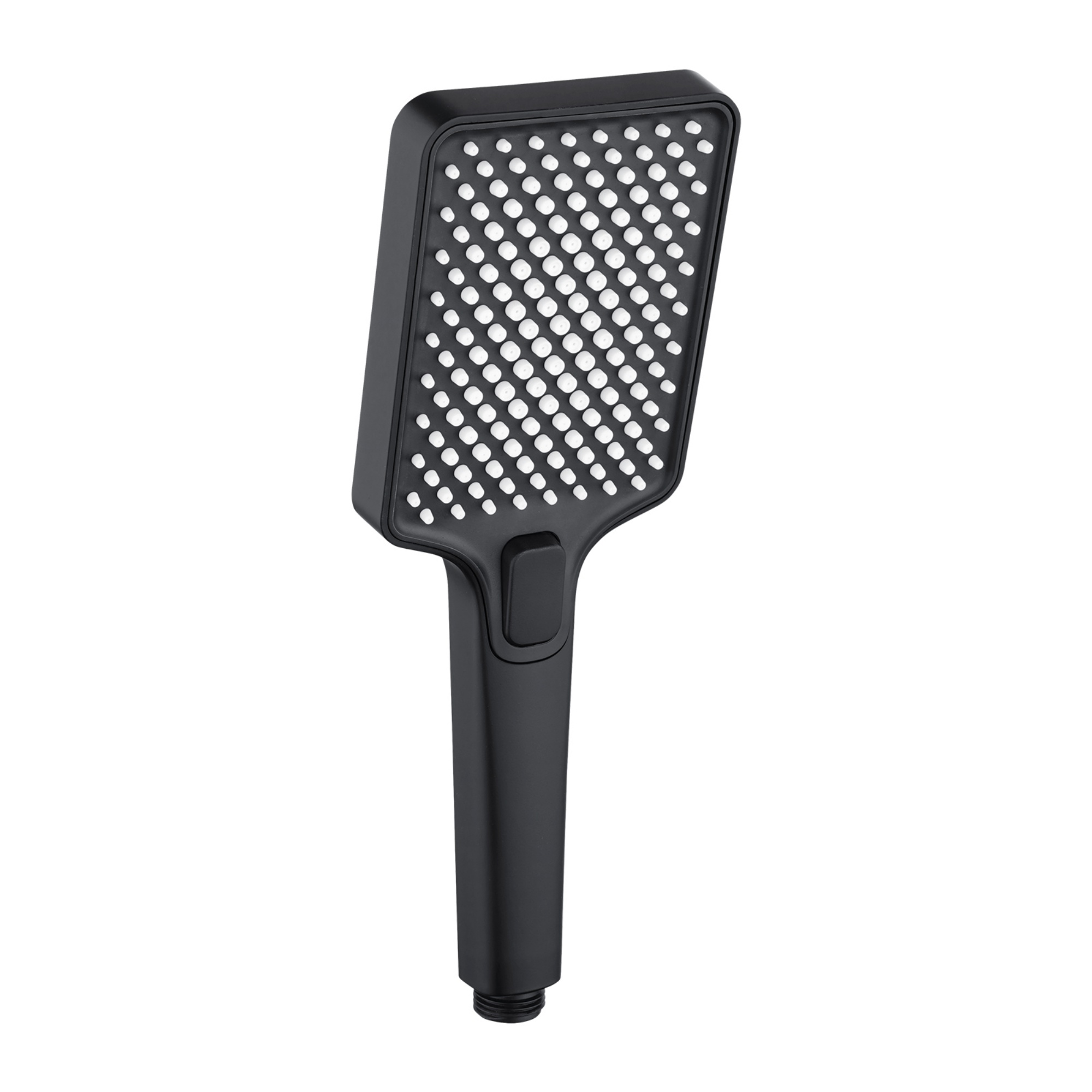 3 Mode Spray Function Square Bathroom Handheld Shower Head High Pressure Bath Shower Rose Chrome/Black