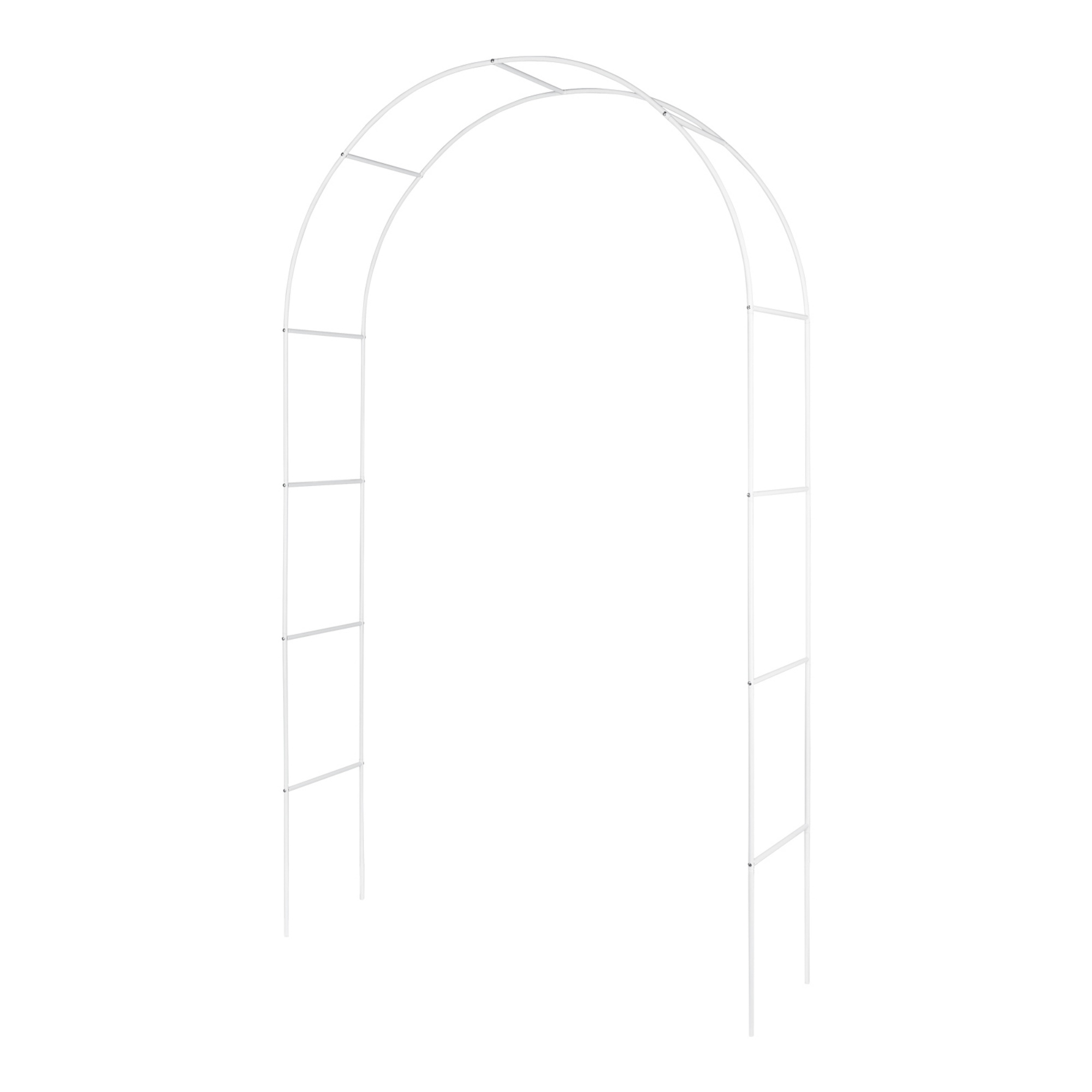 Wedding Garden Arch Without Base Party Balloon Flower Decoration Archway Climbing Plants Arbour Vine Stand Trellis White/Black/Dark Green