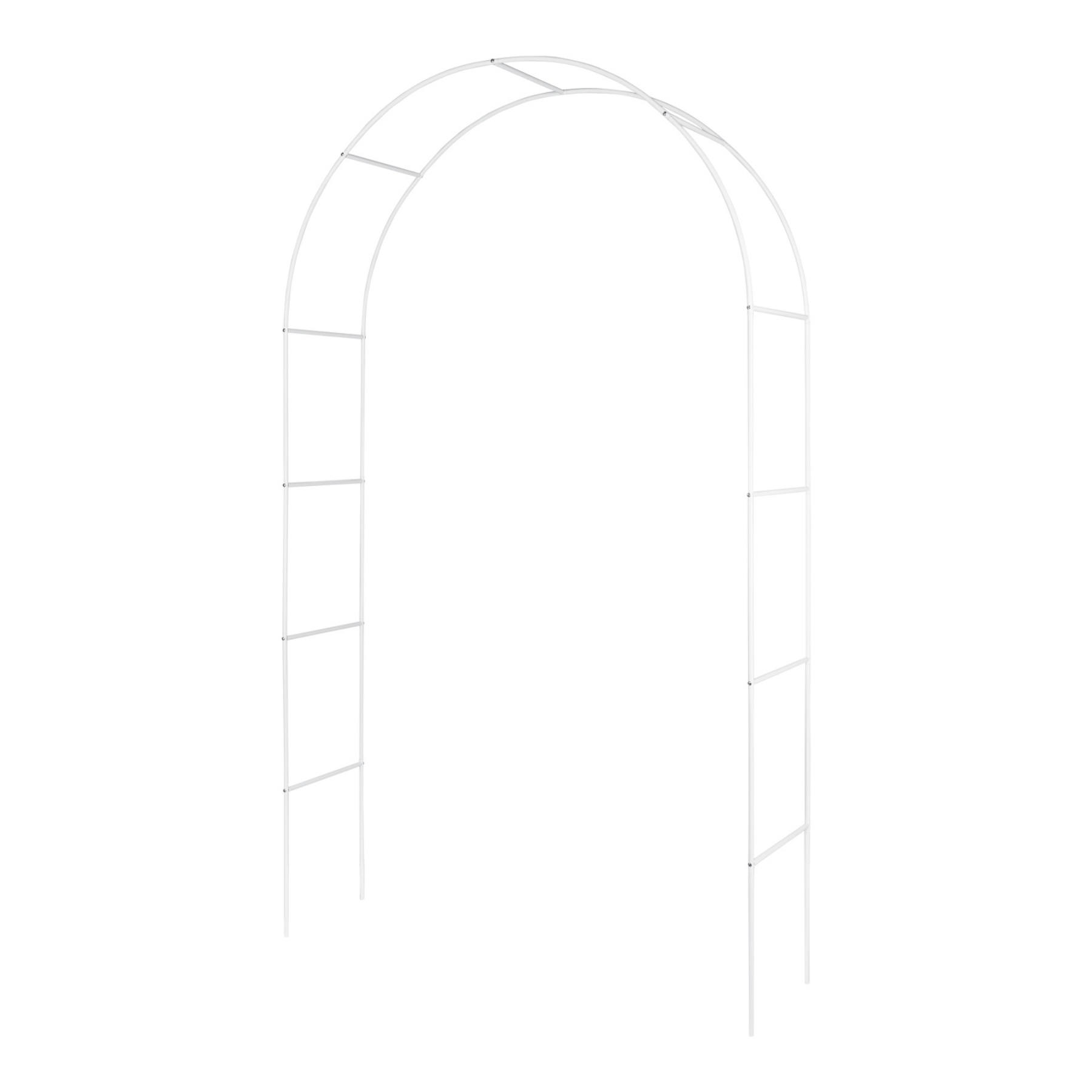 Wedding Garden Arch Without Base Party Balloon Flower Decoration Archway Climbing Plants Arbour Vine Stand Trellis White/Black/Dark Green