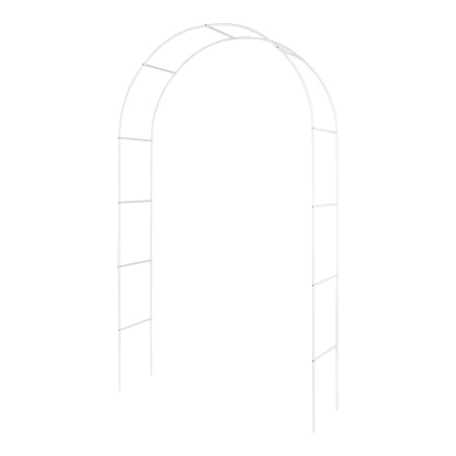 Wedding Garden Arch Without Base Party Balloon Flower Decoration Archway Climbing Plants Arbour Vine Stand Trellis White/Black/Dark Green