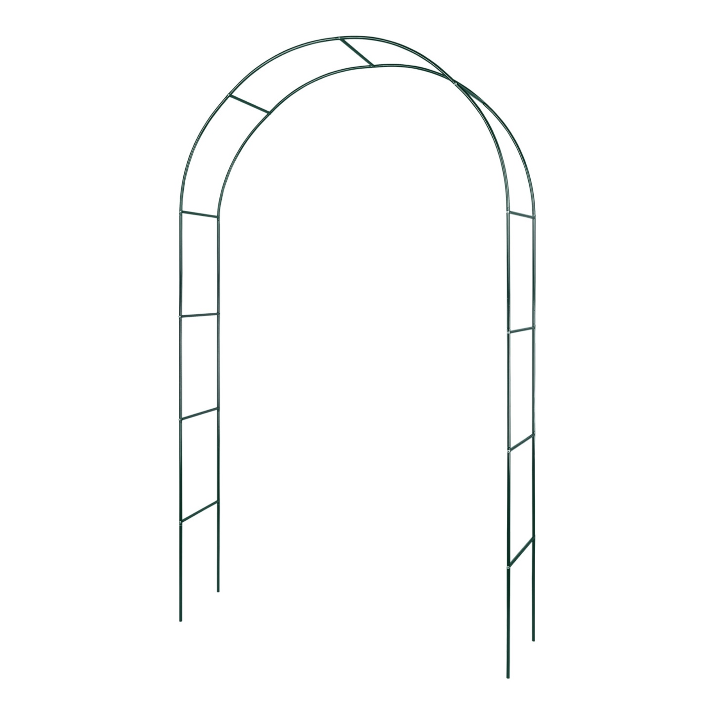 Wedding Garden Arch Without Base Party Balloon Flower Decoration Archway Climbing Plants Arbour Vine Stand Trellis White/Black/Dark Green
