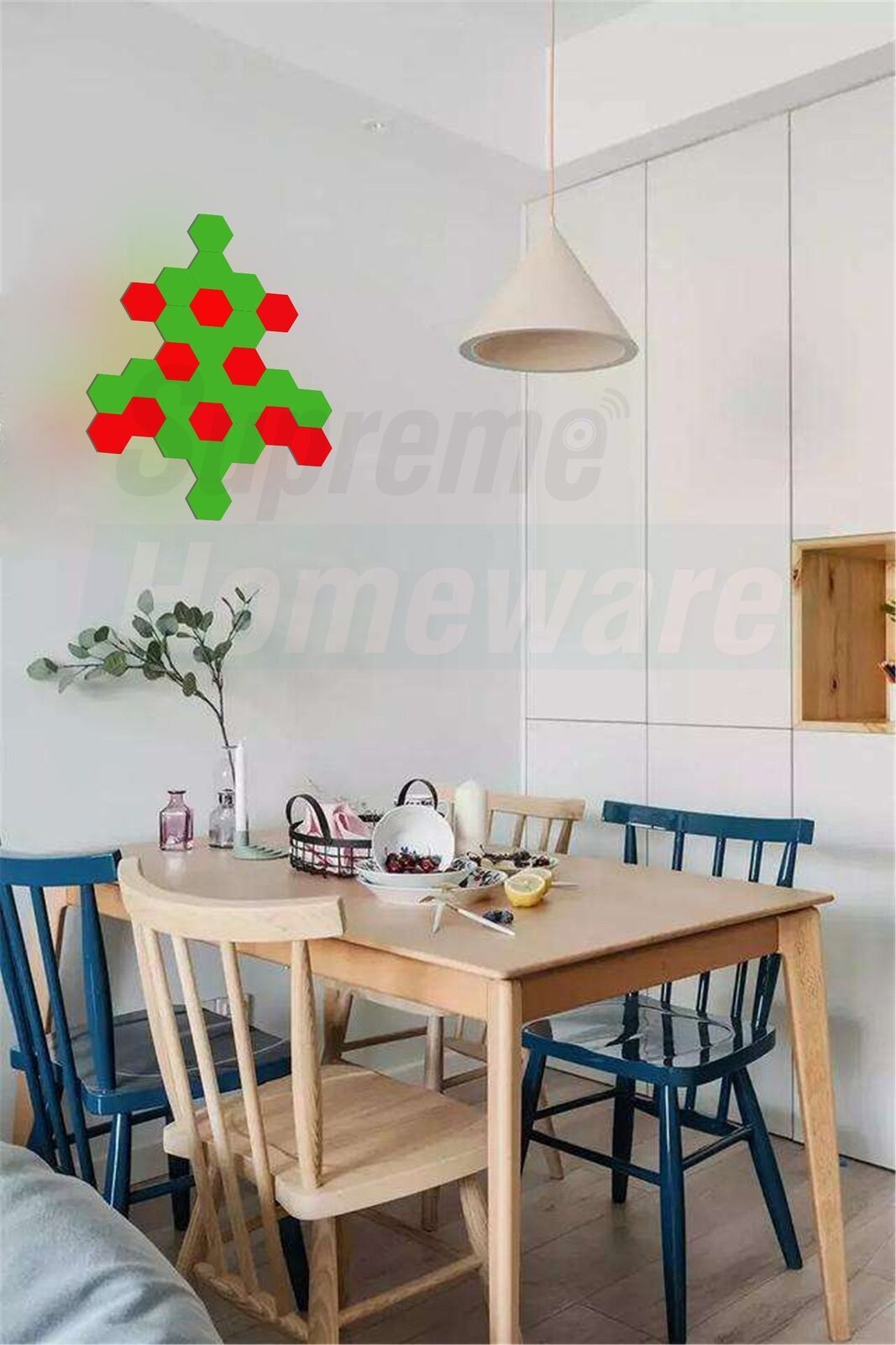 28 pcs LifeSmart Wifi Smart LED Intelligent APP Control Panel Light Christmas Tree Gift Gaming Lighting Party Light DIY